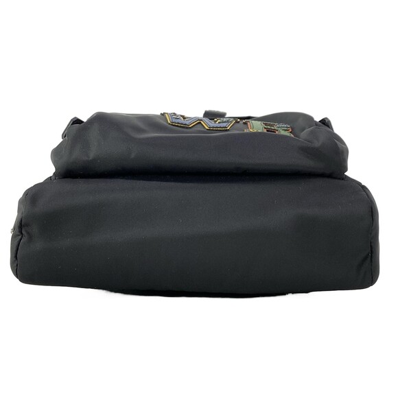 Prada Backpack 2VZ013 Black Navy Multi Nylon Leather main image 5